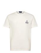 Polo Ralph Lauren Classic Fit Logo Jersey T-Shirt Kräm