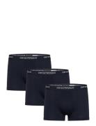 Emporio Armani 3 Pack Bottom Marinblå