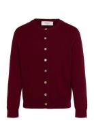 Rosemunde Kids Rksofia Wool Ls Short Cardigan Burgundy