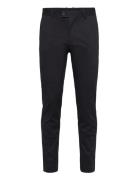 Mango Regular-Fit Cotton Trousers Svart