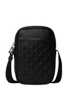 Calvin Klein Emblem Aop Emboss Slim Reporter Svart