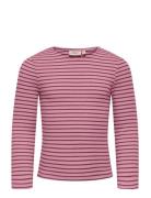 Kids Only Kmgmaude Life Stripe Ls Top Jrs Noos Rosa