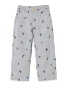 Garbo&Friends Micro Corduroy Trousers Baby Blå
