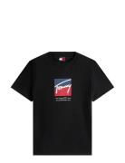 Tommy Jeans Tjm Reg Rwb Dna Tee Svart