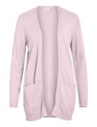 Vila Viril Open L/S Knit Cardigan - Noos Rosa