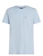 Tommy Hilfiger Essential Solid Pocket Tee Blå