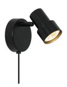 Nordlux Boston Spot | Væglampe Svart