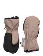 En Fant Mittens W. Zipper Beige