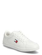 Tommy Hilfiger Tjm Cupsole Long Lace Leather Vit