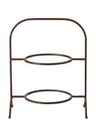 Costa Nova Tallerkenstativ 2 Niveauer Brun