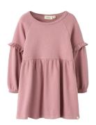 Lil'Atelier Nmfthora Hyn Ls Dress Lil Rosa
