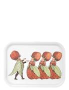Design House Stockholm The Strawberry Family Tray Röd