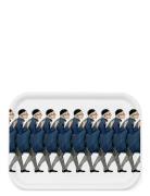 Design House Stockholm Uncle Blue Tray Vit