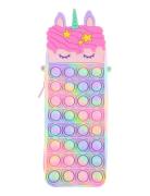 Robetoy Pencil Case Pop It Unicorn Multi/patterned