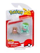 Pokemon Pokemon Battle Figure Diglett/Bulbasaur Brun