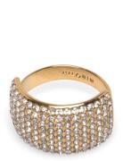 Pilgrim Aspen Crystal Ring Gold-Plated Guld