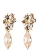 SNÖ Of Sweden Noctelle Pendant Ear G/Mix Champagne - Guld