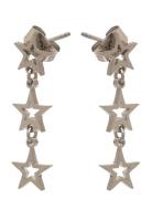 By Jolima Siri Star Earring Steel Silver