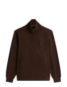 Tommy Hilfiger Essential Intechno 1/4 Zip Brun