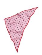 Becksöndergaard Polka Triangle Sia Scarf Rosa