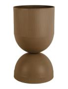 Present Time Plant Pot Tonar Large Brun