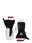 Hestra Army Leather Heli Ski Jr. - Mitt Navy Svart
