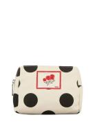 Becksöndergaard Maxi Polka Canvas Pouch Bag Kräm