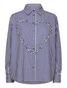 Fabienne Chapot Alex Heart Blouse Blå