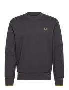 Fred Perry Crew Neck Sweatshirt Grå
