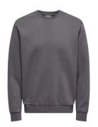 ONLY & SONS Onsceres Crew Neck Noos Grå