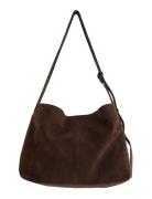 Lindex Bag Suede Brun