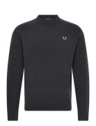Fred Perry Lambswool Raglan Jmpr Grå