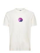 C.P. Company 30/1 Jersey Logo Graphics T-Shirt Kräm