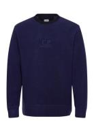 C.P. Company Polar Fleece Sweatshirt Marinblå
