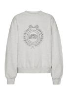 ROTATE Birger Christensen Heavy Sweat Crewneck Kräm